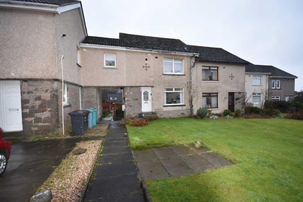 2 bed terraced house for sale in Hunter Street, Airdrie ML6, £77,000