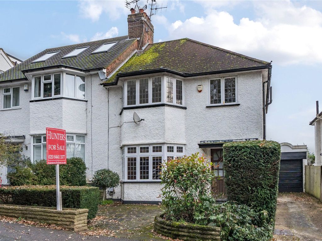 3 bed semi-detached house for sale in Abbotts Road, New Barnet, Barnet EN5, £750,000