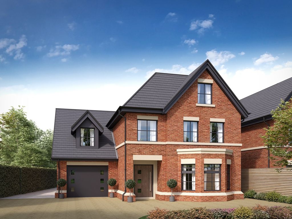 New home, 5 bed detached house for sale in Higher Lane, Lymm WA13, £1,250,000
