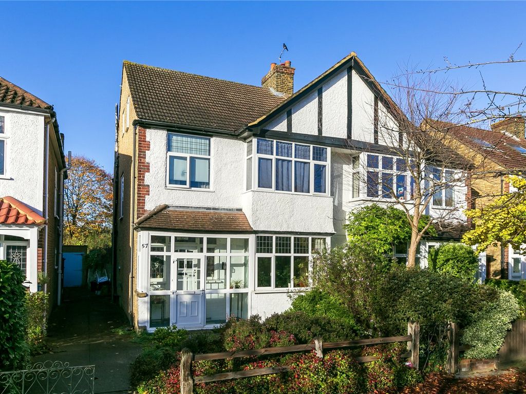 4 bed semi-detached house for sale in Marksbury Avenue, Kew, Surrey TW9, £1,395,000