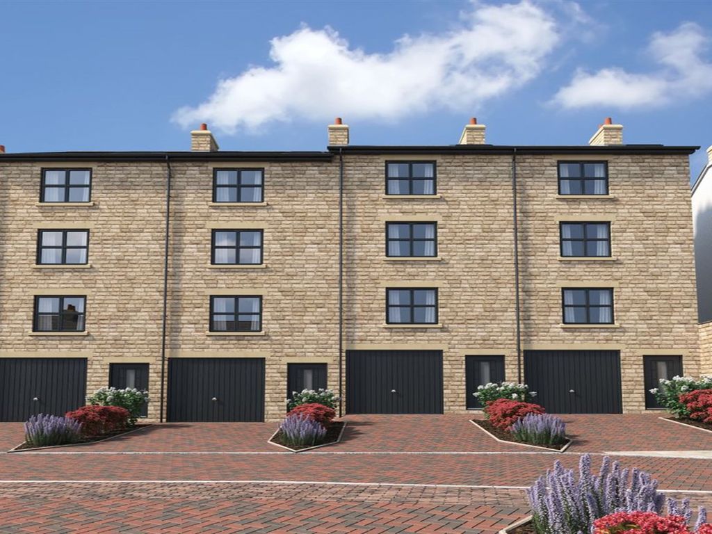 New home, 3 bed town house for sale in Plot 4, Corn Mill Court, New Mills SK22, £357,500