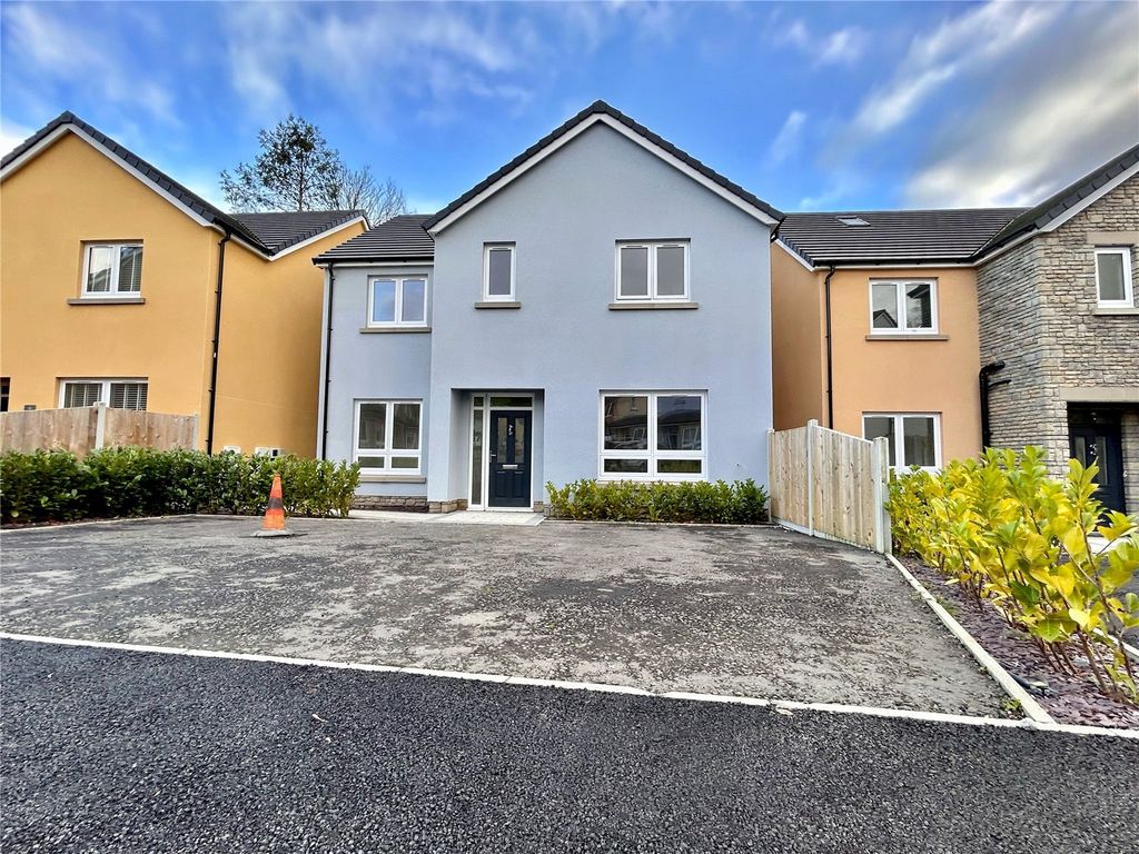 New home, 4 bed detached house for sale in Parc Y Neuadd, Parc Y Neuadd, Carmarthen, Carmarthenshire SA31, £495,000