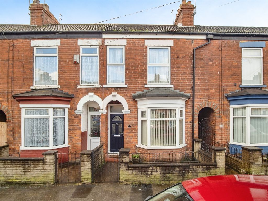 2 bed terraced house for sale in Lambton Street, Hull HU5, £80,000
