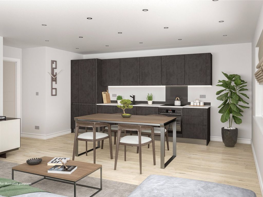 New home, 1 bed flat for sale in Rosemount Avenue, West Byfleet KT14, £275,000