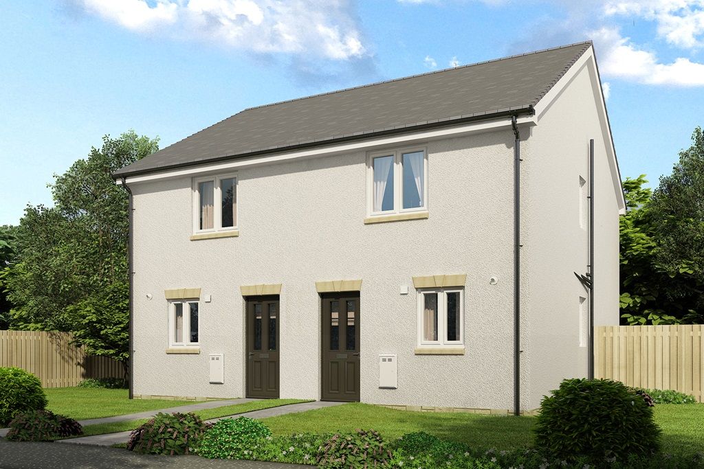 New home, 2 bed terraced house for sale in "The Andrew - Plot 190" at Gyle Avenue, South Gyle Broadway, Edinburgh EH12, £294,995