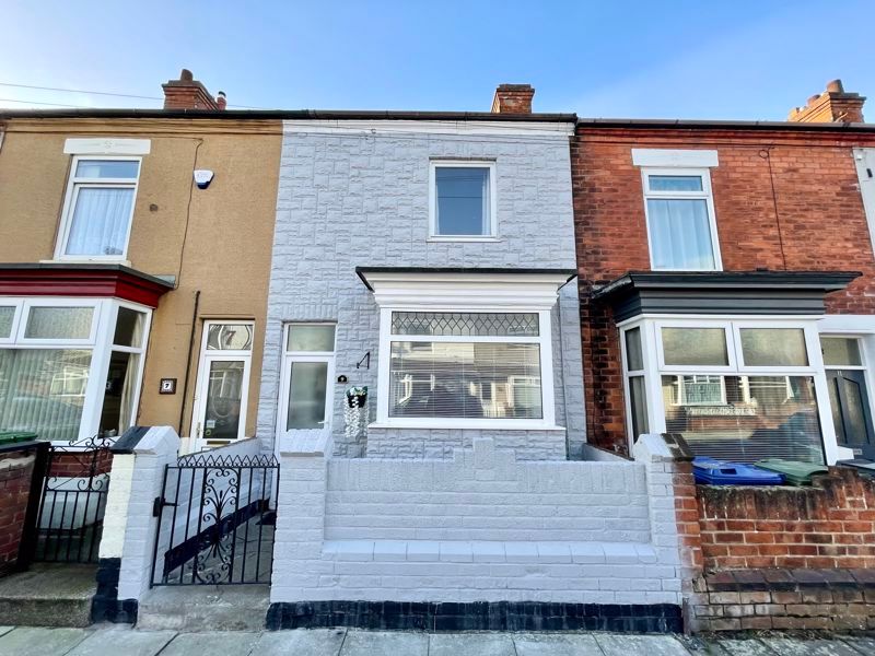 3 bed terraced house for sale in Kew Road, Cleethorpes DN35, £129,950