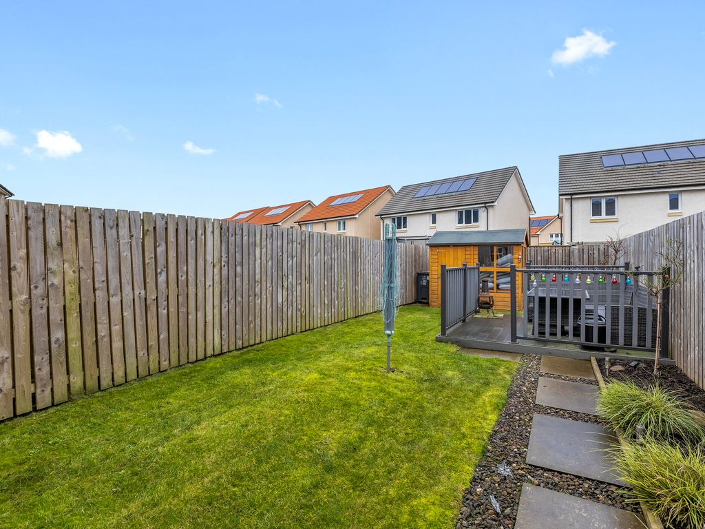 3 bed terraced house for sale in 39 Redcroft Road, Danderhall EH22, £245,000