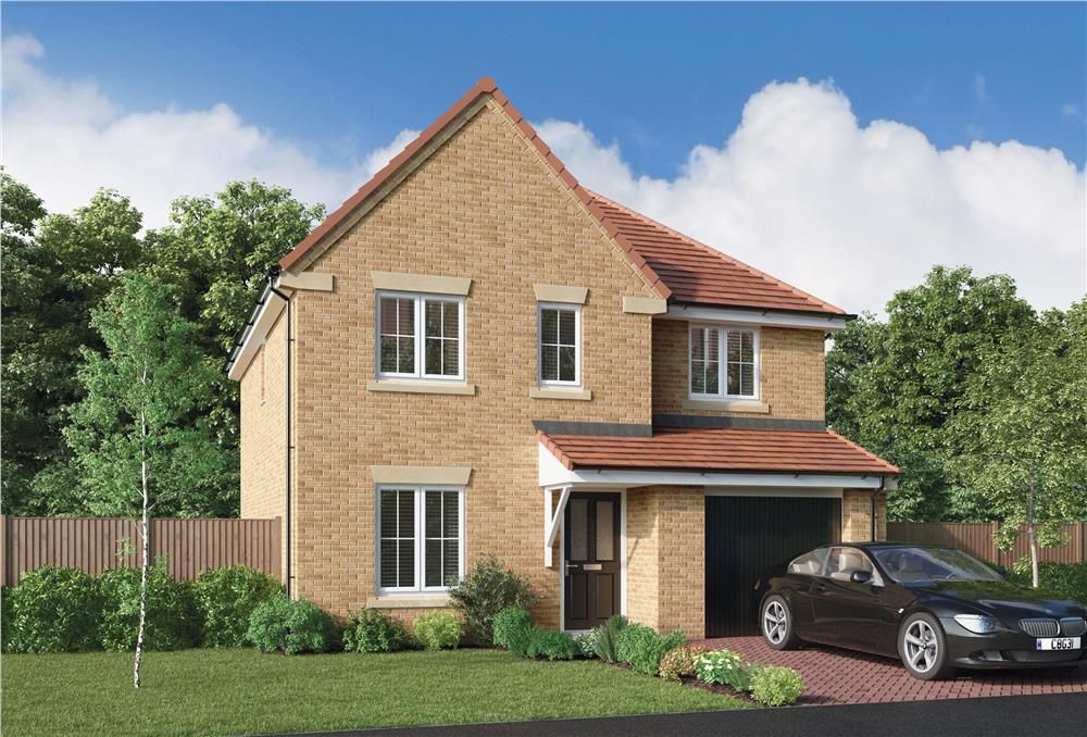 New home, 4 bed detached house for sale in "The Skywood" at Elm Avenue, Pelton, Chester Le Street DH2, £279,950