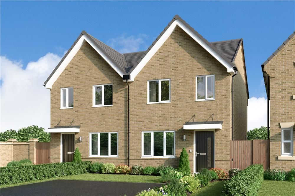 New home, 3 bed semi-detached house for sale in "Overton" at Ten Acres Road, Thornbury, Bristol BS35, £375,000