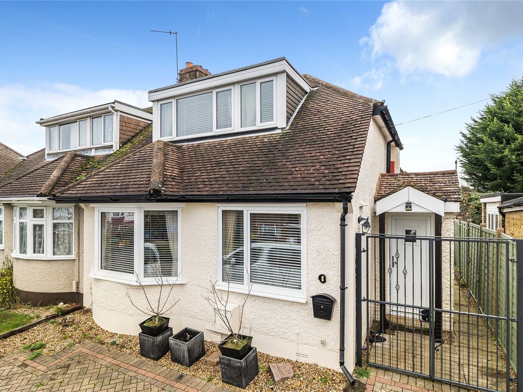 3 bed semi-detached house for sale in Chelsfield Lane, Orpington BR5, £450,000
