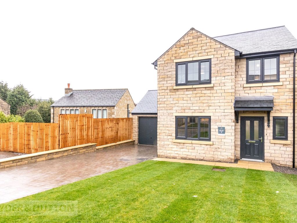 New home, 4 bed detached house for sale in Field View Drive, Huddersfield, West Yorkshire HD3, £345,000