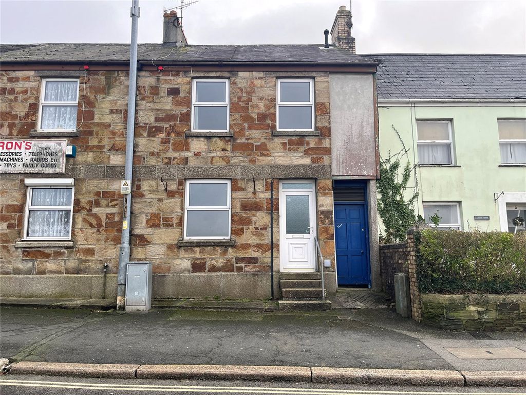 3 bed terraced house for sale in Lower Bore Street, Bodmin, Cornwall PL31, £120,000