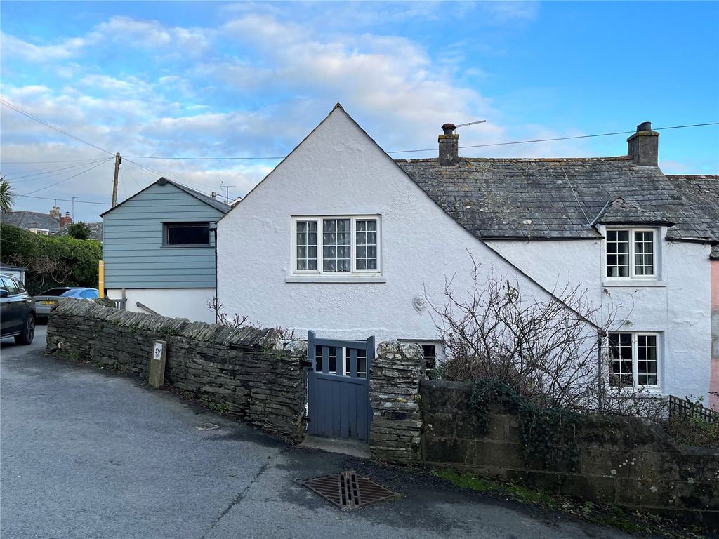 4 bed end terrace house for sale in Treknow, Tintagel, Cornwall PL34, £475,000