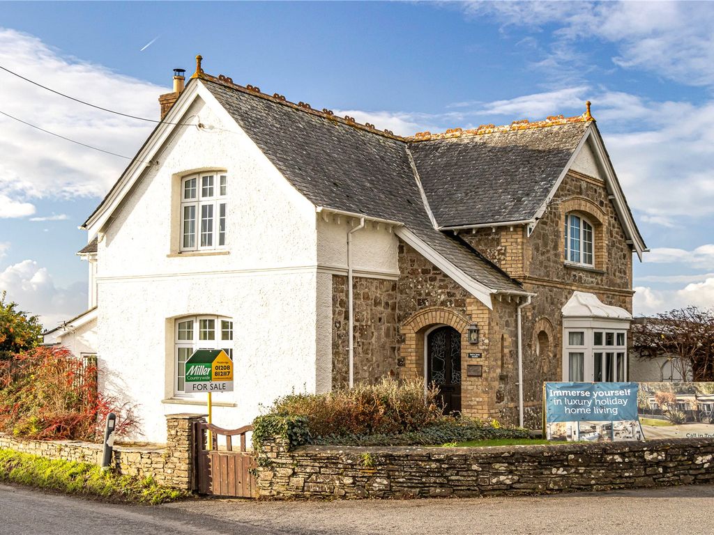 3 bed detached house for sale in St. Minver, Wadebridge, Cornwall PL27, £600,000