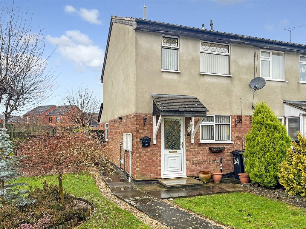 2 bed semi-detached house for sale in Alport Way, Wigston, Leicestershire LE18, £230,000