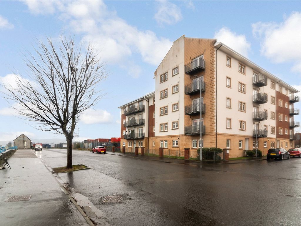 2 bed flat for sale in Campbell Street, Greenock PA16, £155,000