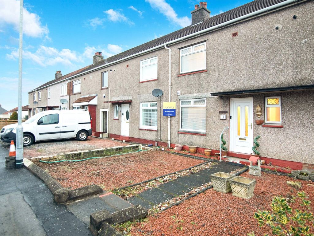 2 bed terraced house for sale in Carmel Terrace, Kilmarnock, East Ayrshire KA1, £80,000
