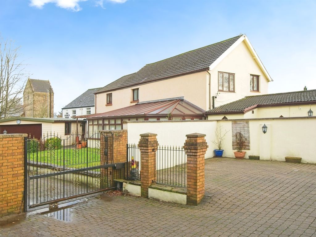 4 bed detached house for sale in Old Station Yard, Bedwas, Caerphilly CF83, £450,000