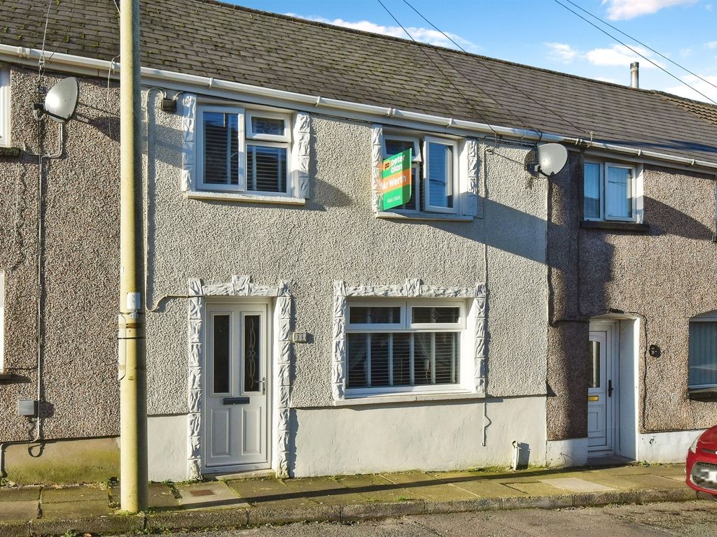 3 bed terraced house for sale in Park Street, Maesteg CF34, £145,000