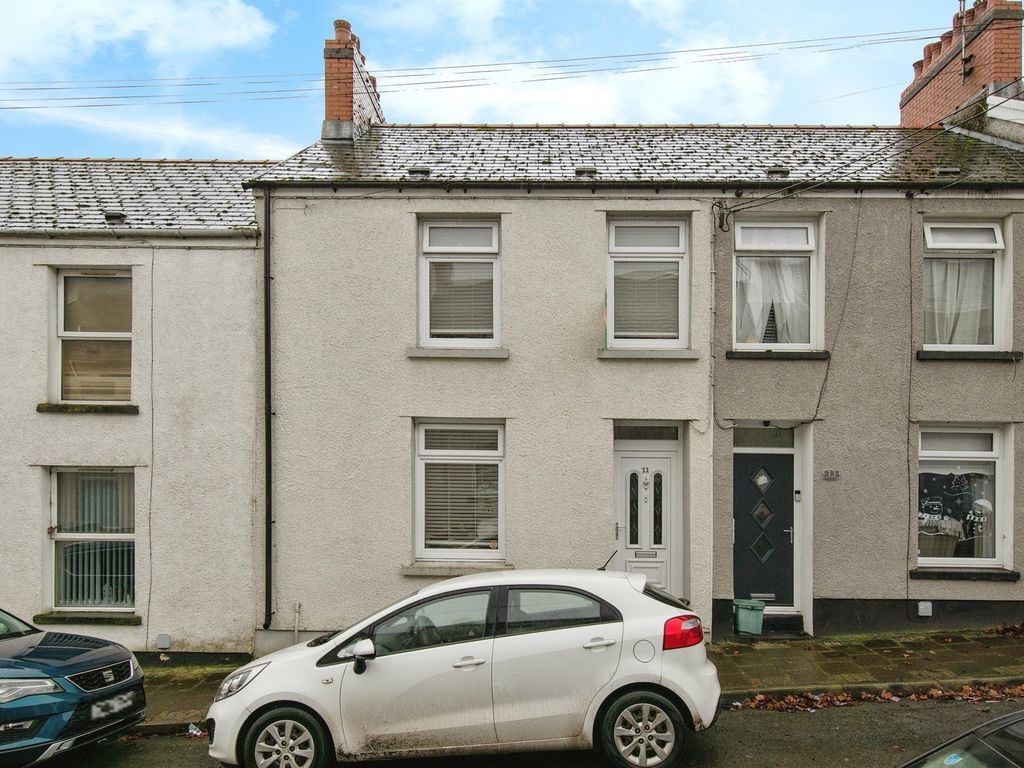3 bed town house for sale in Alexander Street, Rhymney, Tredegar NP22, £155,000