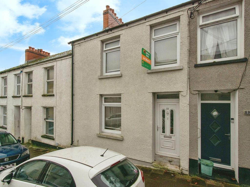 3 bed town house for sale in Alexander Street, Rhymney, Tredegar NP22, £155,000
