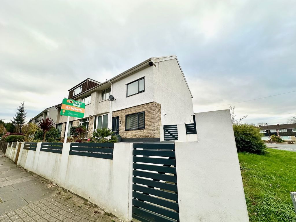 1 bed end terrace house for sale in Michaelston Road, Cardiff CF5, £190,000