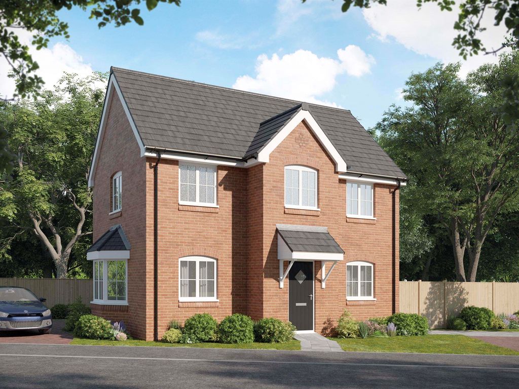 New home, 3 bed semi-detached house for sale in Irthlingborough Road East, Wellingborough NN8, £295,000