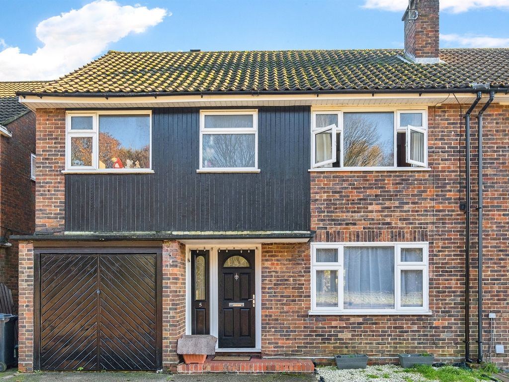 4 bed semi-detached house for sale in Brighton Road, Burgh Heath, Tadworth KT20, £500,000