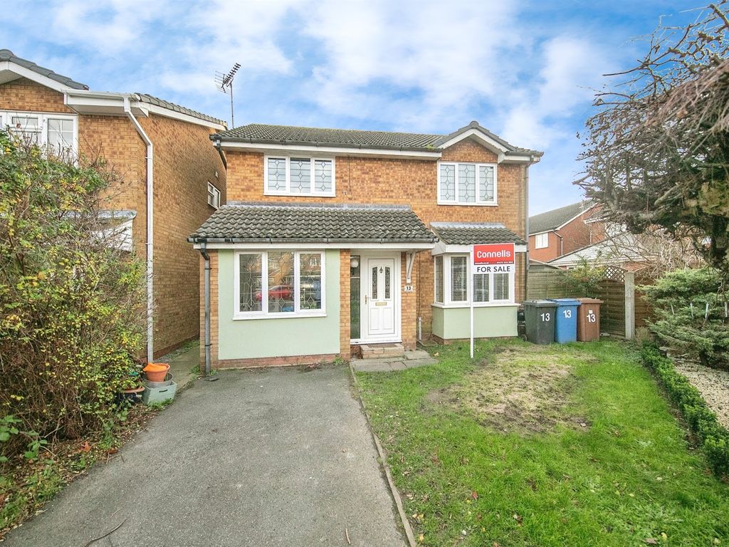 4 bed detached house for sale in Kitchener Way, Shotley Gate, Ipswich IP9, £350,000