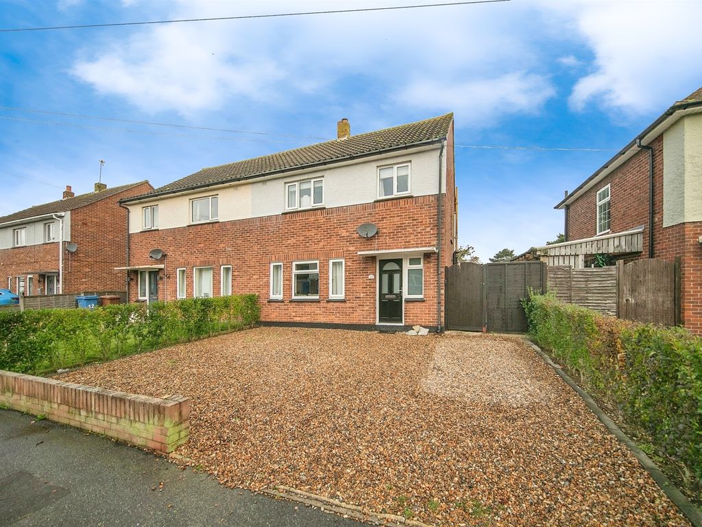 3 bed semi-detached house for sale in Great Harlings, Shotley Gate, Ipswich IP9, £325,000