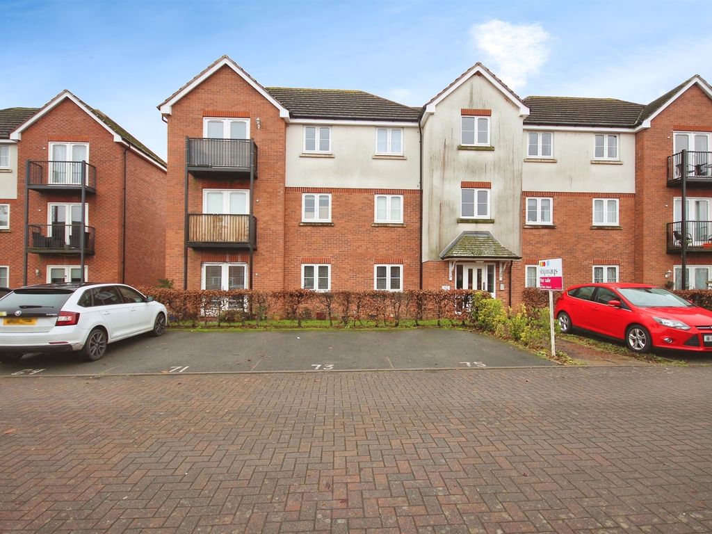 2 bed flat for sale in Seashell Close, Allesley Village, Coventry CV5, £140,000