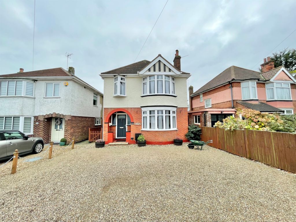 3 bed detached house for sale in Main Road, Dovercourt, Harwich CO12, £350,000