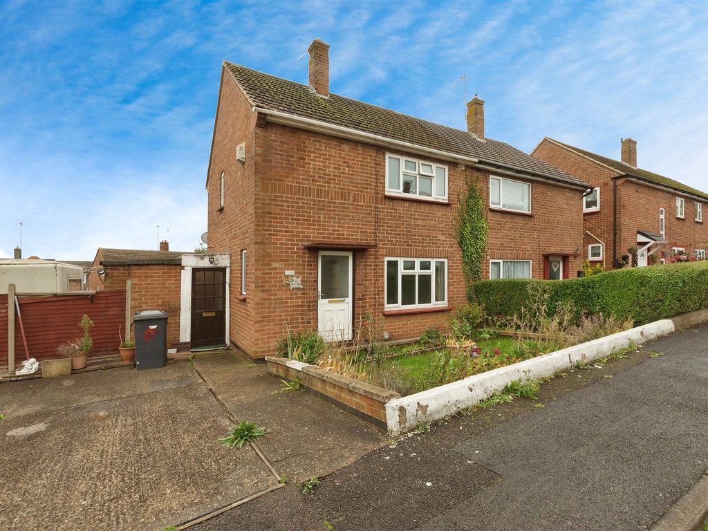 2 bed semi-detached house for sale in Windsor Road, Wellingborough NN8, £155,000