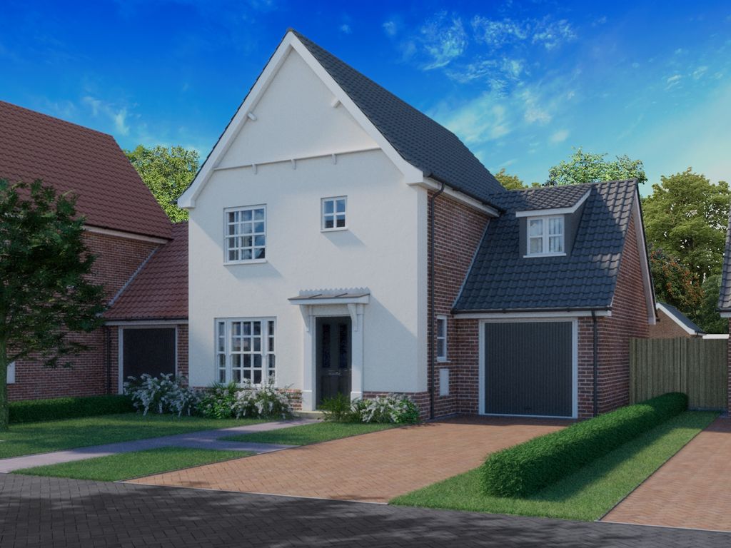 New home, 4 bed detached house for sale in Bure Gardens, Coltishall, Norwich NR12, £475,000