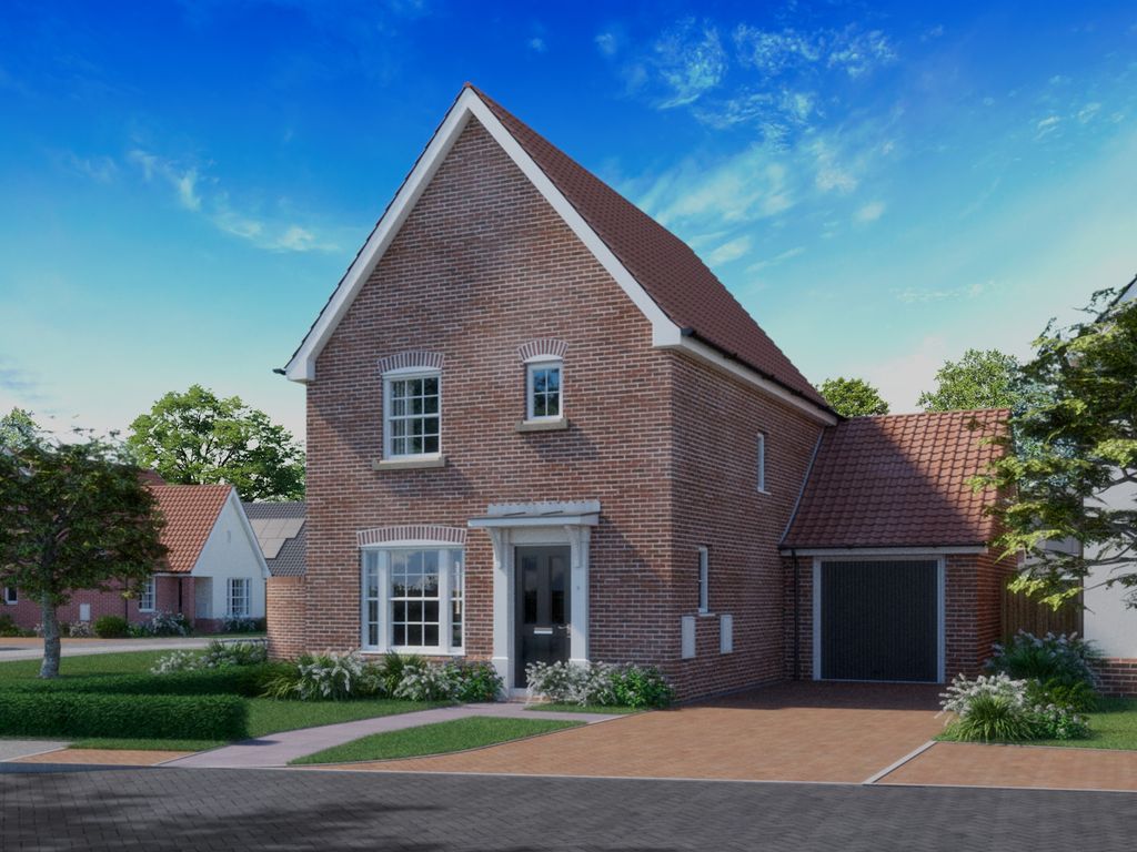 New home, 3 bed detached house for sale in Bure Gardens, Coltishall, Norwich NR12, £425,000