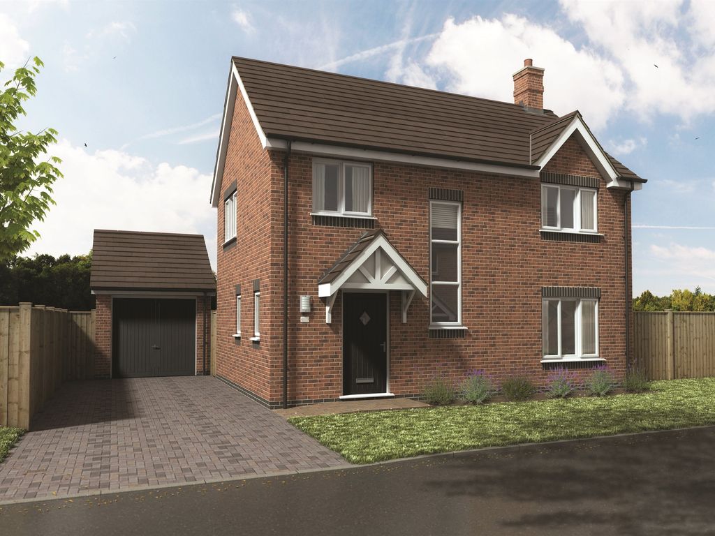New home, 3 bed detached house for sale in Kingsview Meadow, Coton Lane, Tamworth B79, £360,000