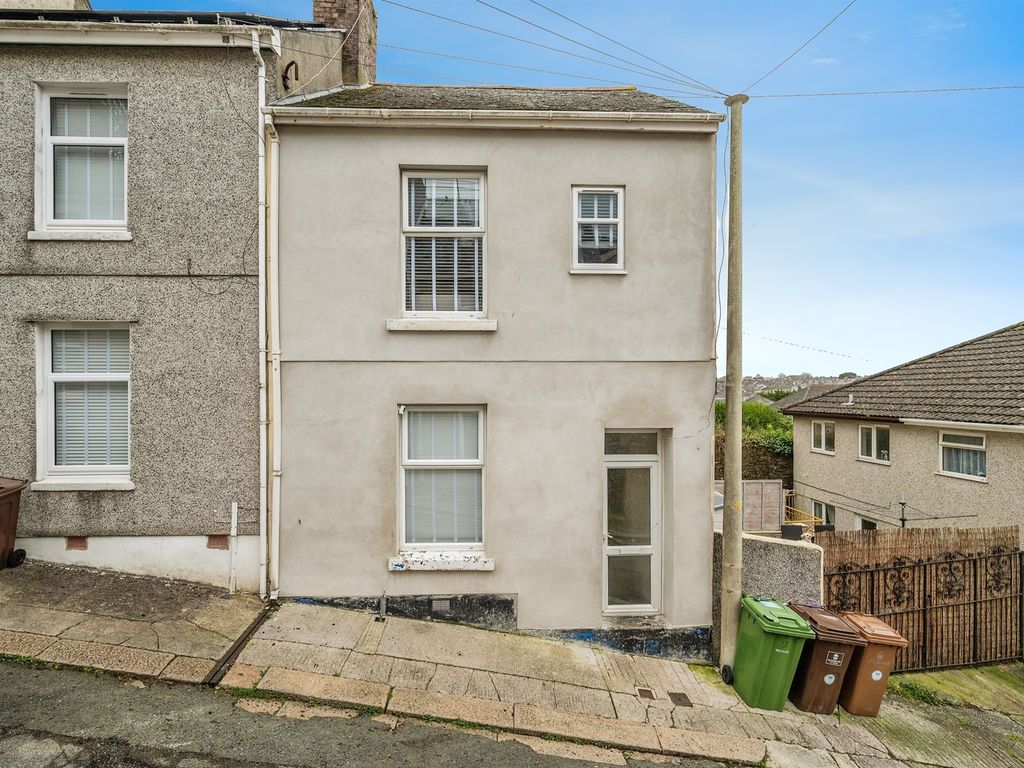 3 bed end terrace house for sale in Adelaide Street, Ford, Plymouth PL2, £175,000