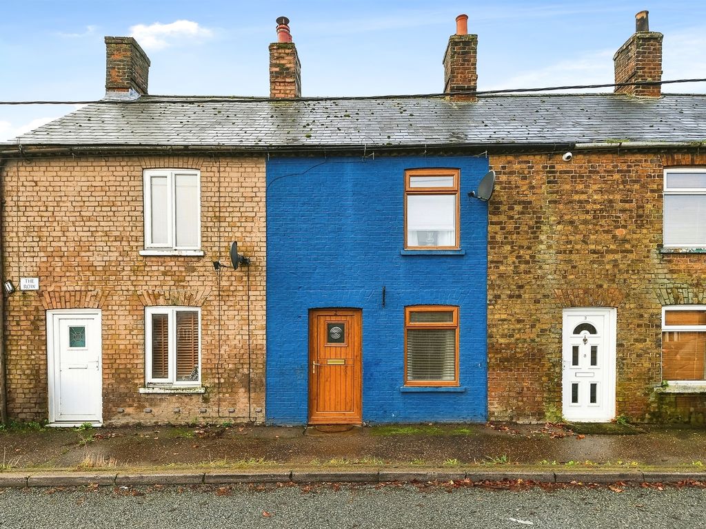 1 bed terraced house for sale in The Row, Three Holes, Wisbech PE14, £135,000