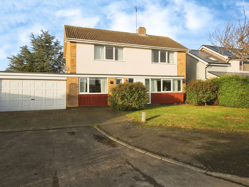 4 bed detached house for sale in Barnsdale Close, Great Easton, Market Harborough LE16, £450,000