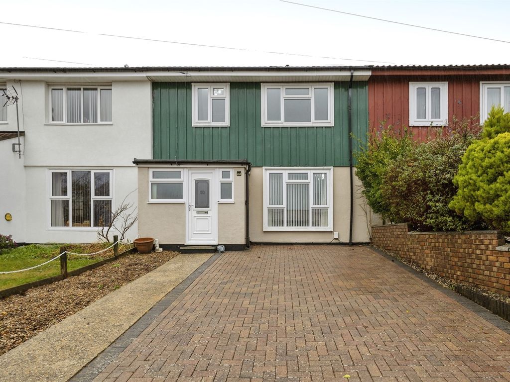 3 bed terraced house for sale in Ledbury Road, Cosham, Portsmouth PO6, £250,000
