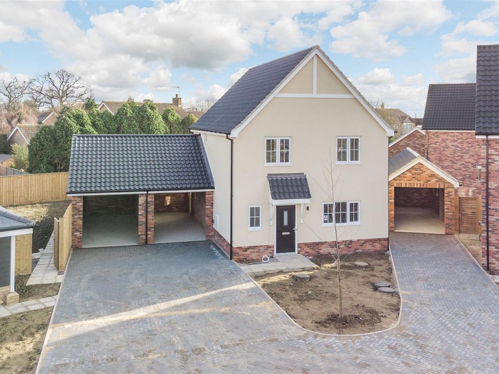 New home, 4 bed detached house for sale in Buckingham Way, Bacton, Stowmarket IP14, £399,500