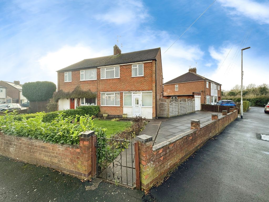 3 bed semi-detached house for sale in Wardens Walk, Leicester Forest East LE3, £220,000