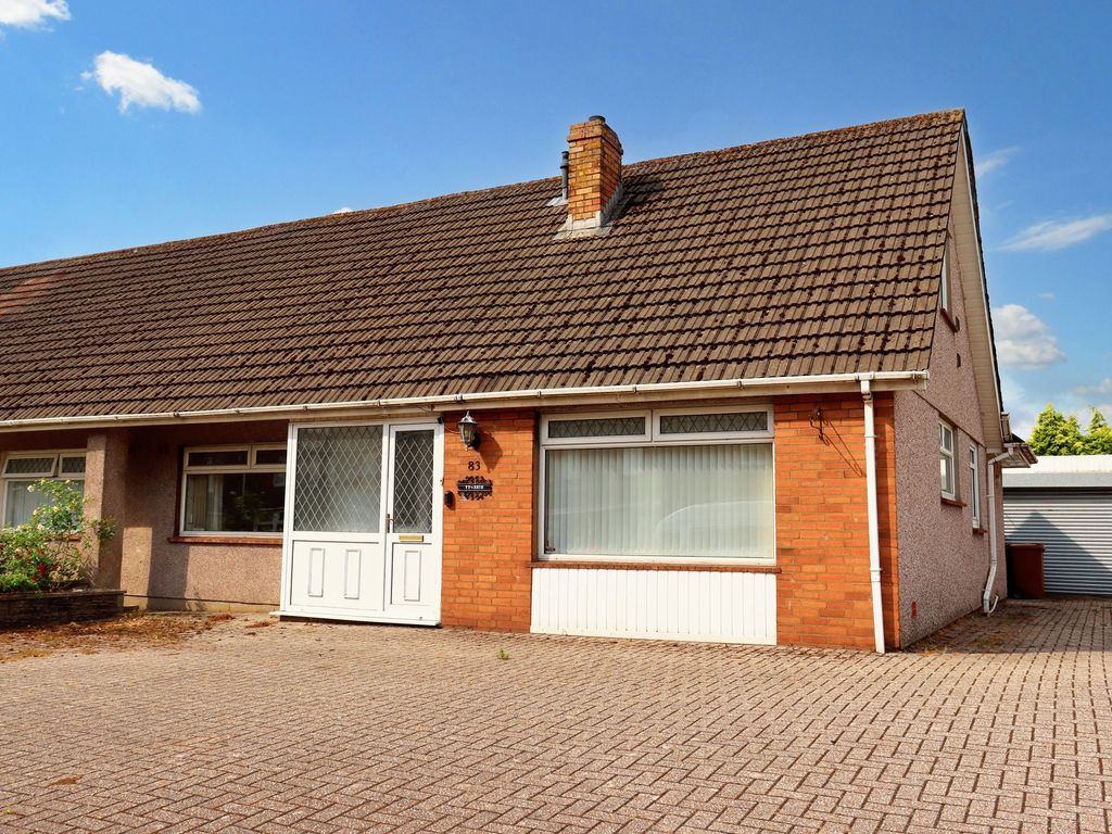 4 bed semi-detached bungalow for sale in St. Cenydd Road, Caerphilly CF83, £289,950