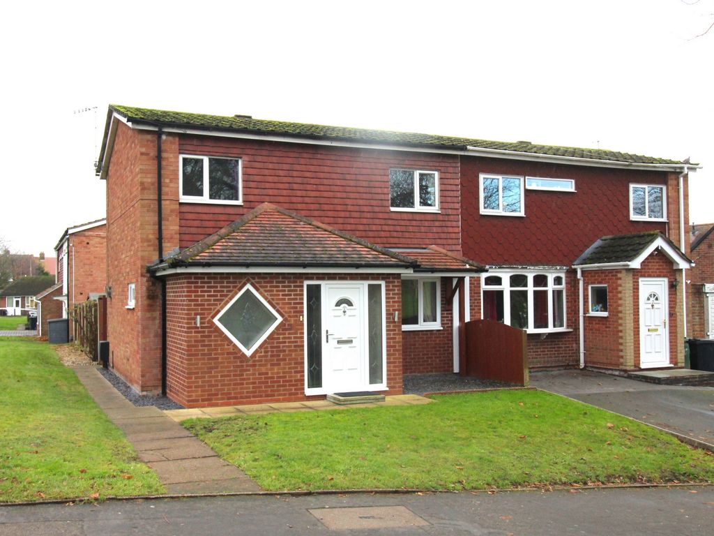3 bed semi-detached house for sale in Wordsley Green, Wordsley DY8, £242,950