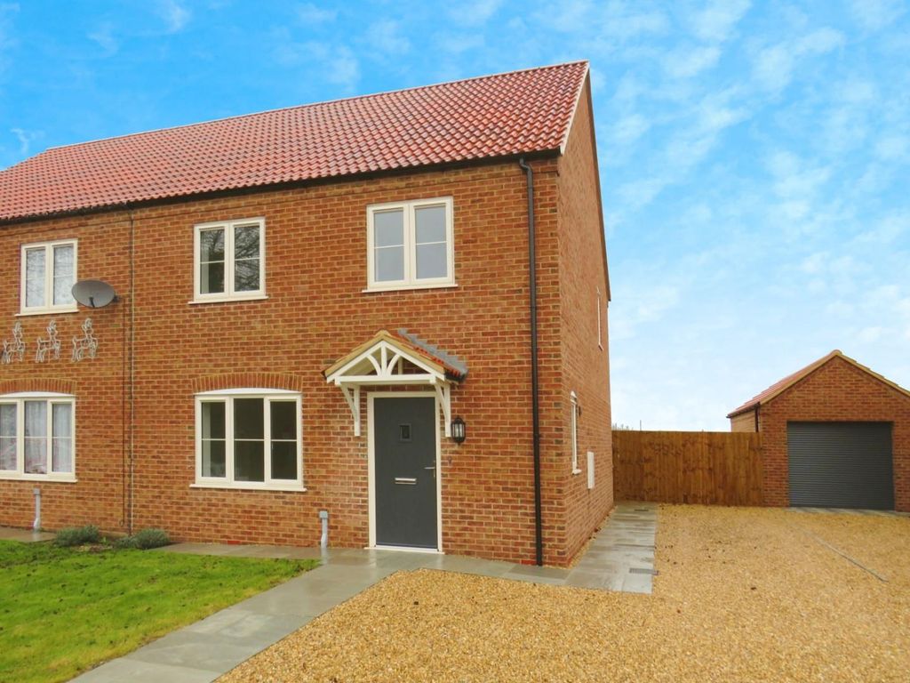 3 bed semi-detached house for sale in Lions Close, Southery, Downham Market PE38, £100,000