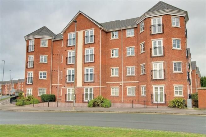 2 bed flat for sale in Flat 14, 6 Partridge Close, Crewe CW1, £100,000