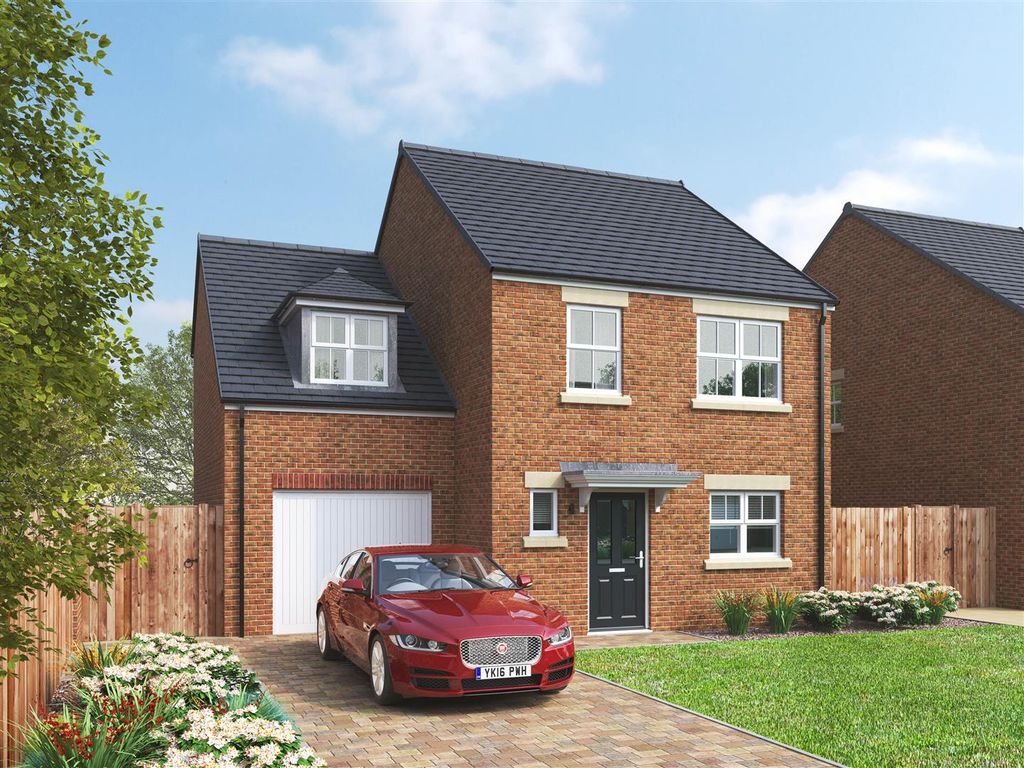 New home, 4 bed detached house for sale in Oaktree Lane, Hemsworth, Barnsley WF9, £315,000