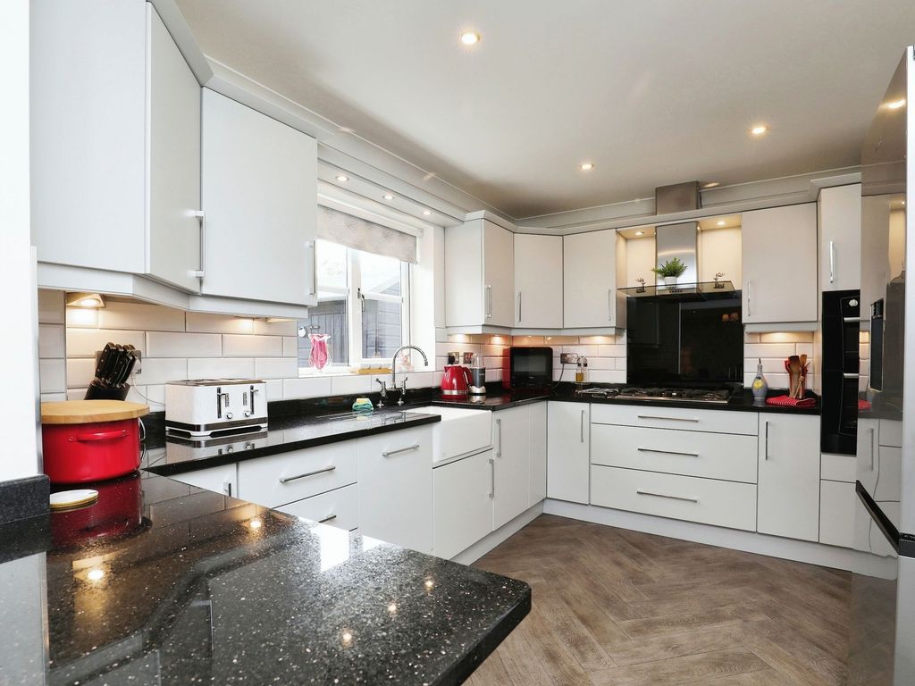 4 bed detached house for sale in Matthysens Way, St. Mellons CF3, £455,000