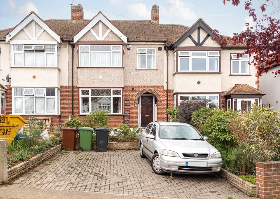 3 bed terraced house for sale in Elmstead Gardens, Worcester Park KT4, £500,000