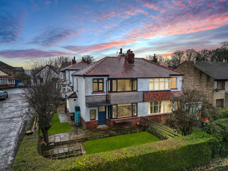 3 bed semi-detached house for sale in Grange Avenue, Menston, Ilkley LS29, £375,000